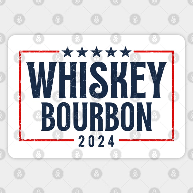 Whiskey Bourbon 2024 Magnet by Etopix